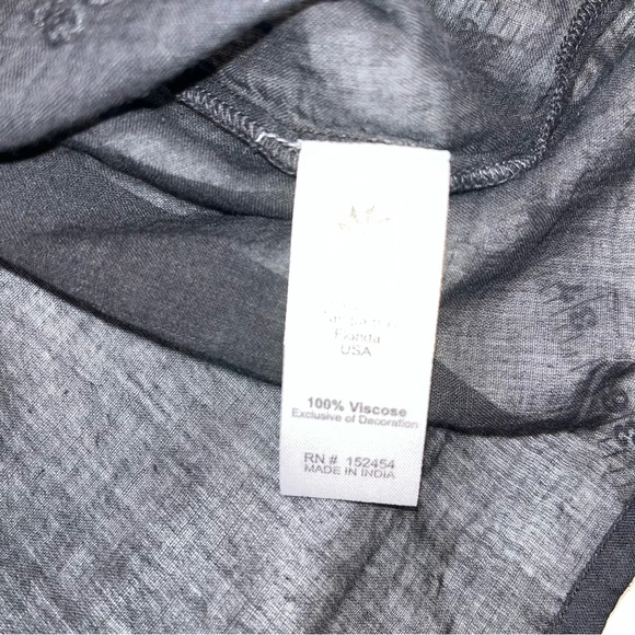 Kyla Seo Cotton Semi Sheer Embroidered Button Down Blouse - Picture 9 of 9